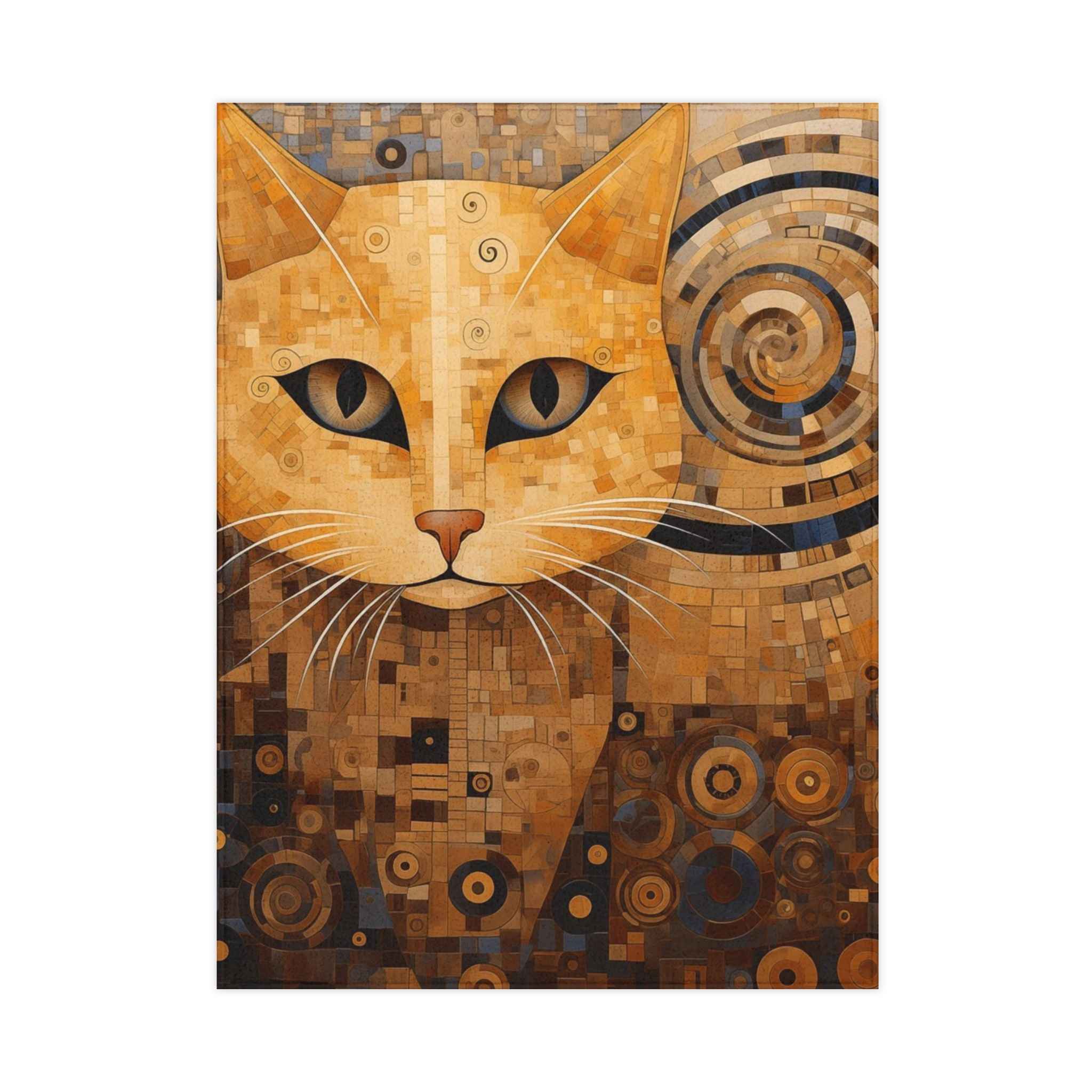 Artistic Cat Toddler Blanket – Cozy, Colorful, and Perfect for Kids